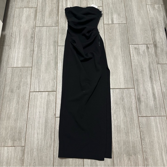 NWT Misha Blythe Crepe Gown MIDI Small - Picture 2 of 3
